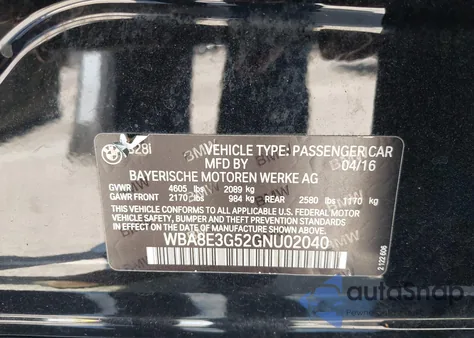 WBA8E3G52GNU02040